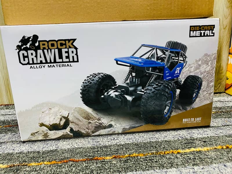 Remote Control (RC) Rock Crawler Truck Metal Rechargeable car 10