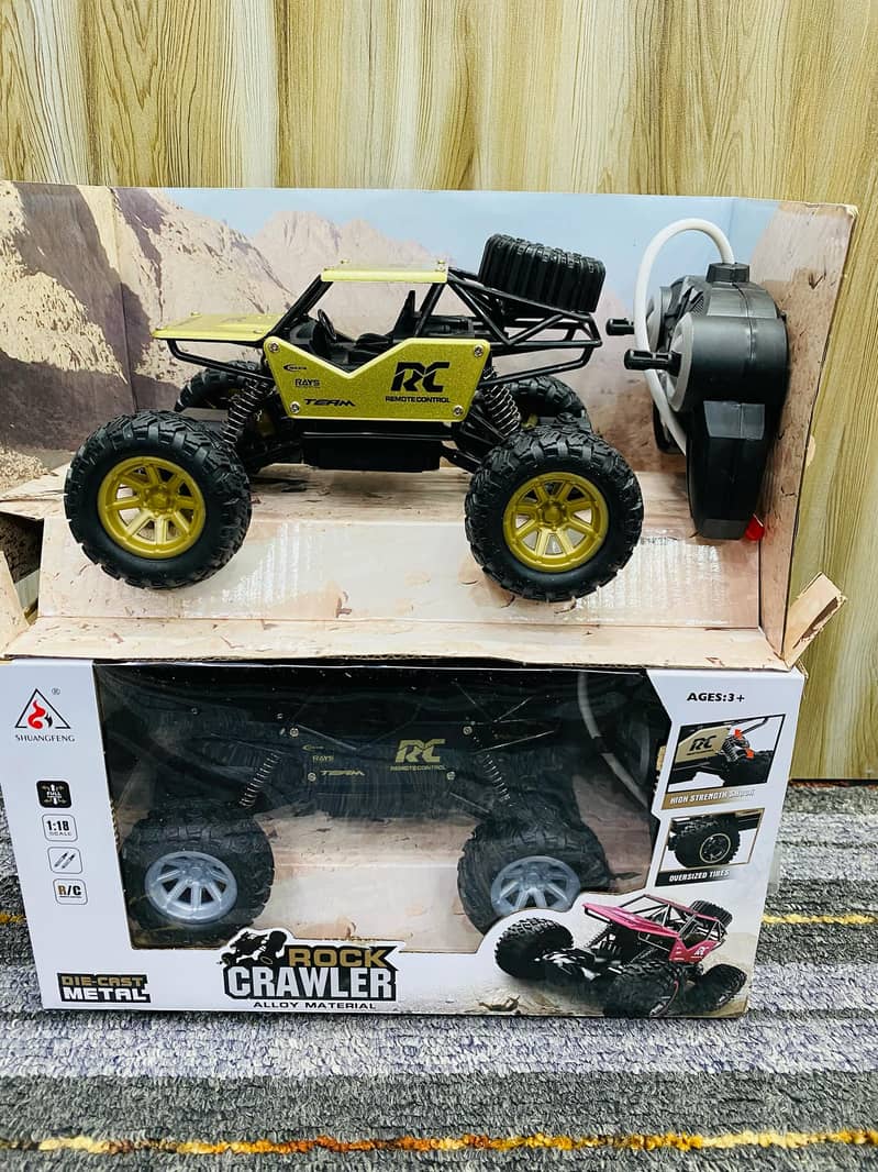 Remote Control (RC) Rock Crawler Truck Metal Rechargeable car 12