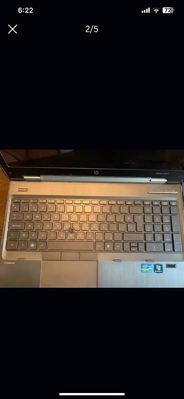 HP EliteBook  8560w good working 4