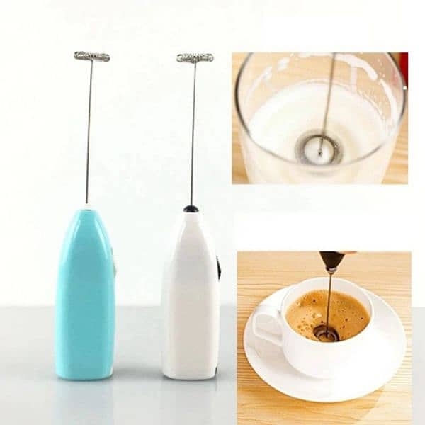 Versatile Milk Frother & Whisk – Ideal for Coffee Lovers 10