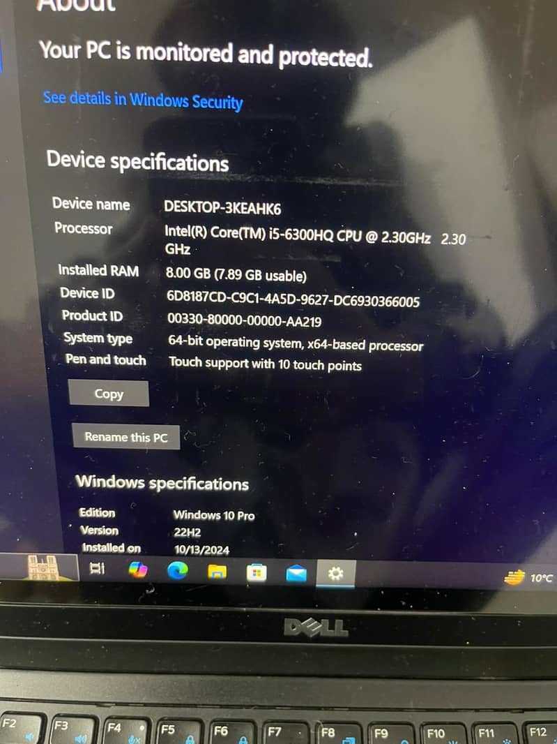 Macbook pro 2019| Core i9 8 core processor 9