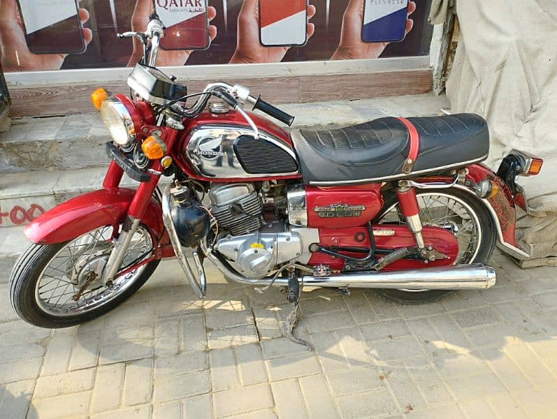 Honda road master cd200 army auction 0