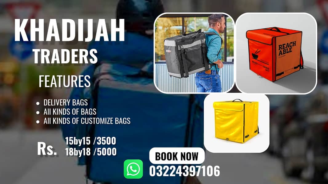 Delivery Bags/All kind of Bags/Customise Bags 0