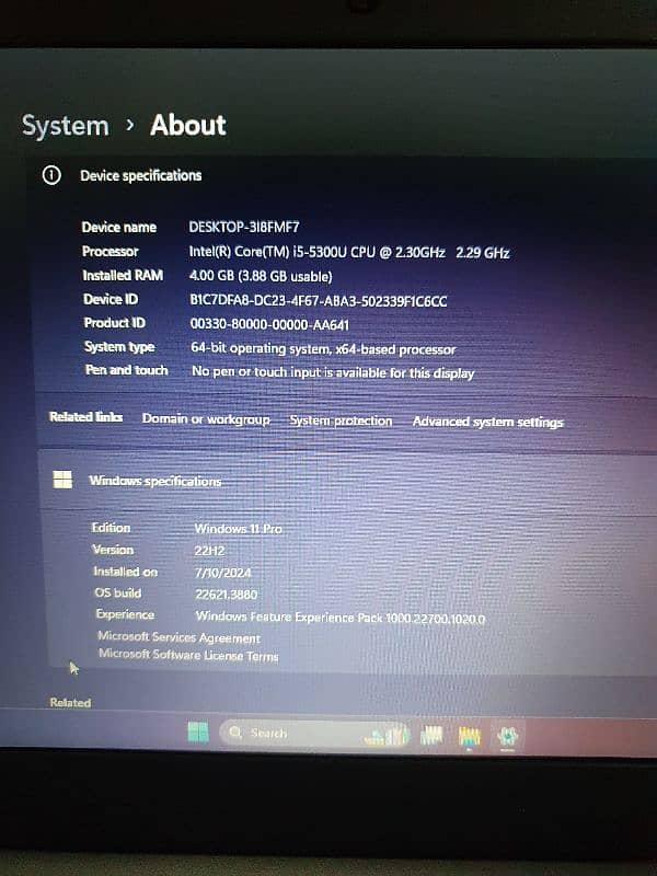 Lenovo Thinkpad T450 i5 5th Gen, 10/10 Condition 1