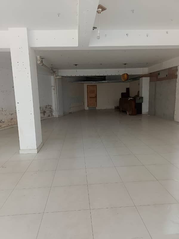 E-11 Ground Floor Commercial Hall For Rent 0