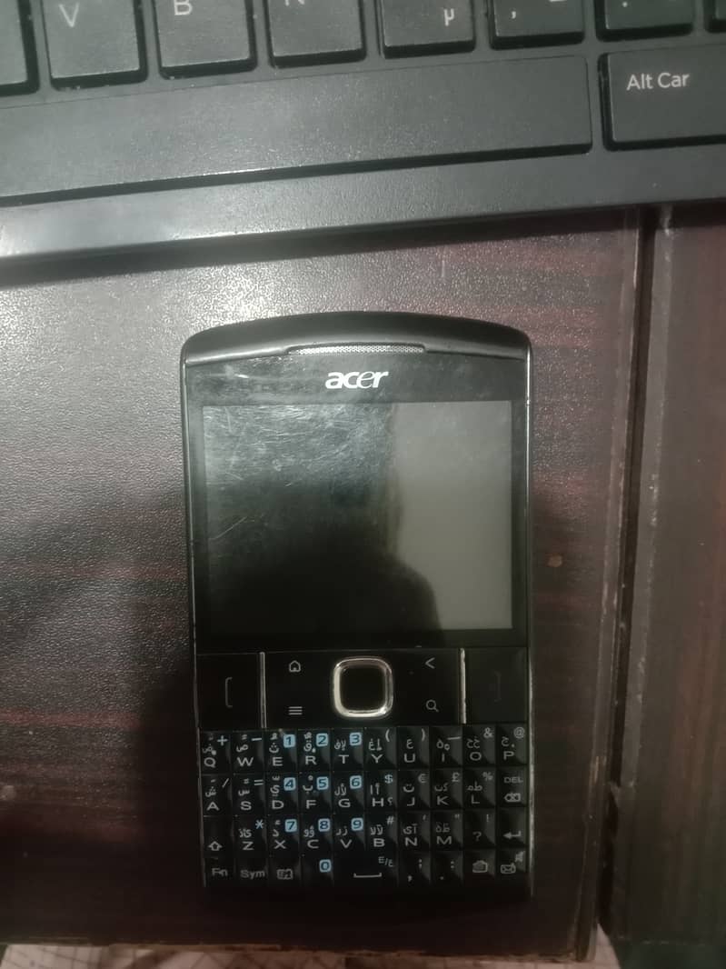 Acer beTouch E210 same as Blackberry with cursor sensor 1