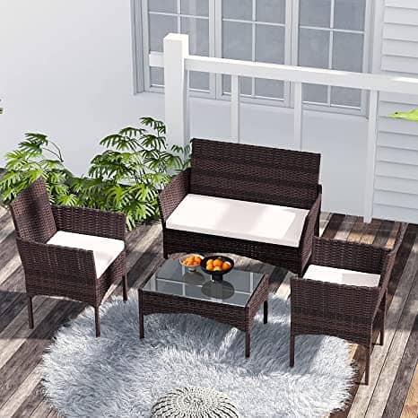 UK Set, Rattan Furniture, 2 seater , single seater Chairs outdoor 0