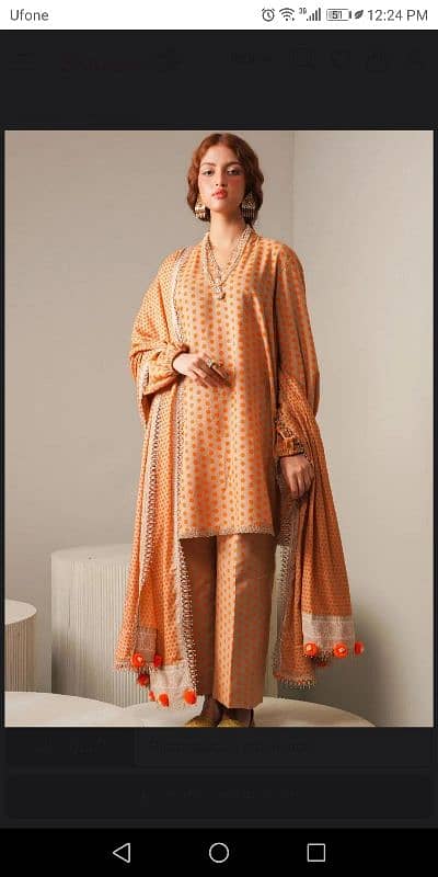 unstitched original Sana safinaz suit 4