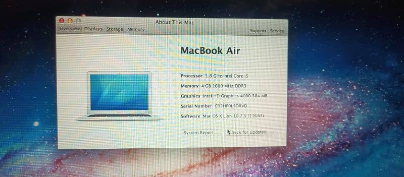 MacBook Air 2012 2