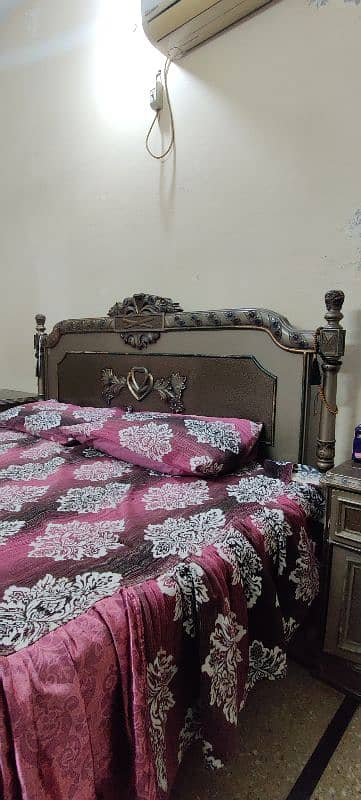 Bed set ,  sight tables , dressing , showcase 2