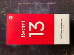 Xiaomi Redmi 13 box opened