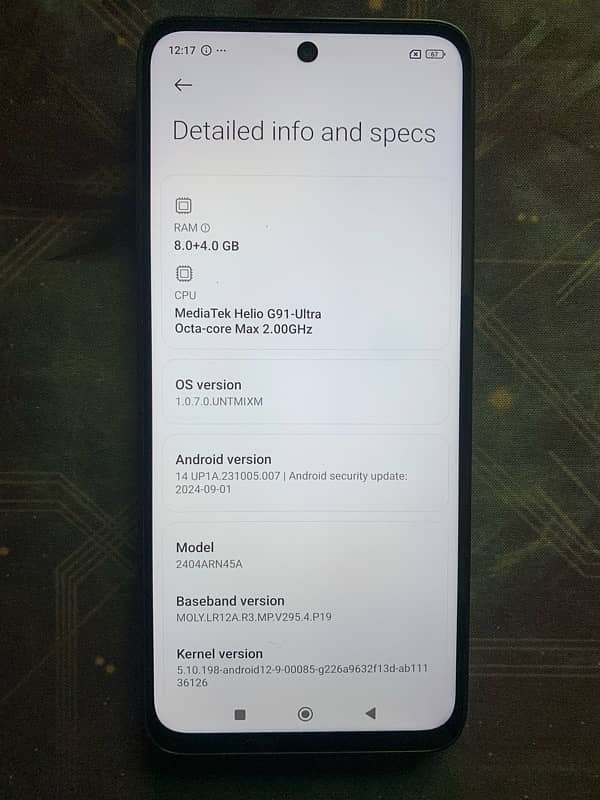 Xiaomi Redmi 13 box opened 10