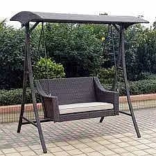 Garden Lawn Jhula, Outdoor patio swing, cup swing two seater jhoola 11