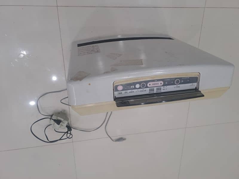 Japanese electric and gas blower heater 4