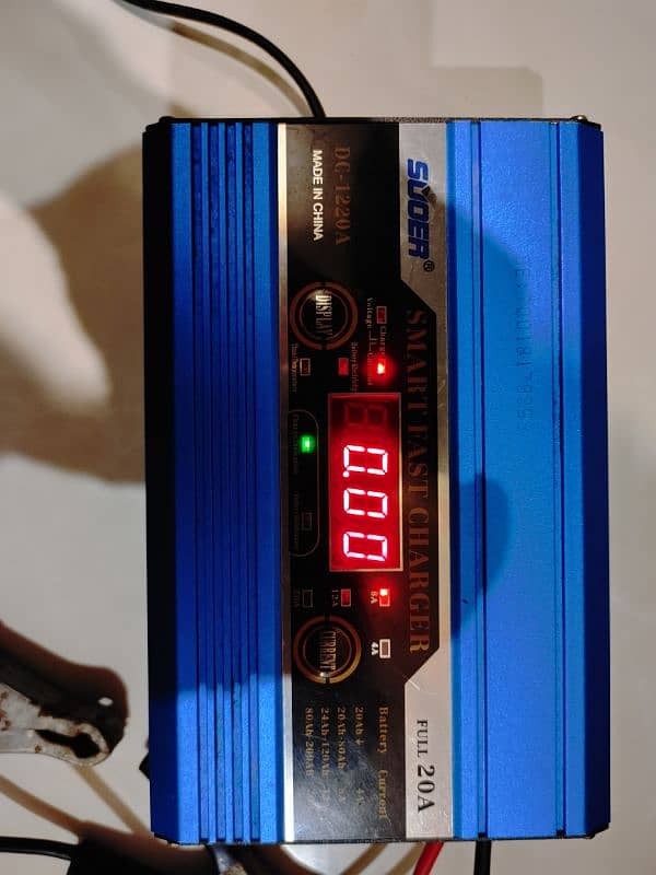 Suoer 12v 20A digital display battery charger 4