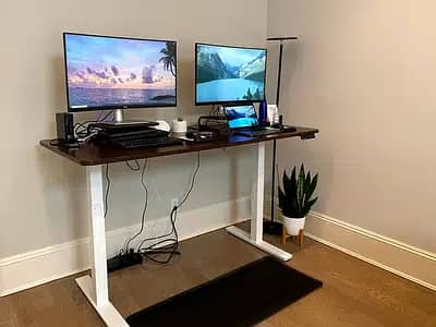 Electric height adjustable standing desk 6