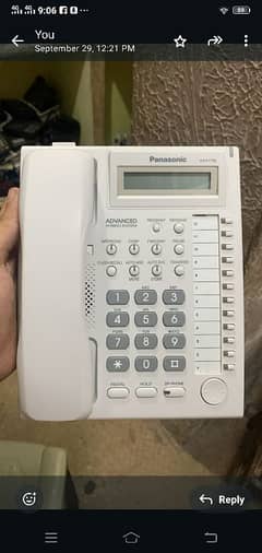 Panasonic orignal telephone set S500 Call 003212123558 FREE DILIVERY