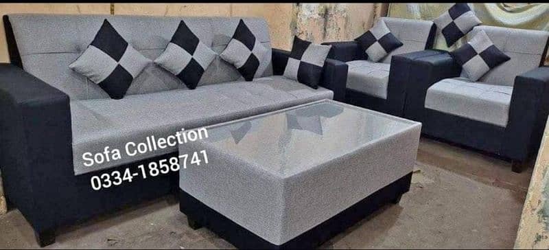 Sofa Set 5 Seater 6