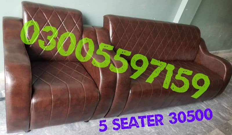 sofa set 5 seater desgn office furniture center table chair cafe palor 19