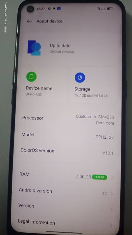 Oppo A53 for sale 6