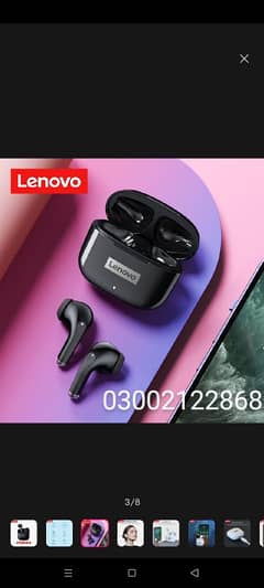 Lenovo ThinkPlus LP40 Pro Bluetooth 5.1 Noise Reduction Earbuds