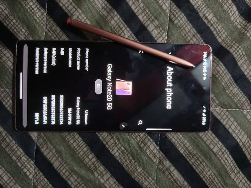 samsung galaxy note 20 with s pen 0