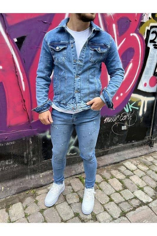 Stylish Man's and Women Denim Jacket for winter 0