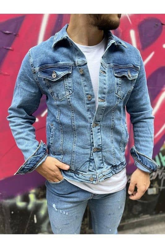 Stylish Man's and Women Denim Jacket for winter 1