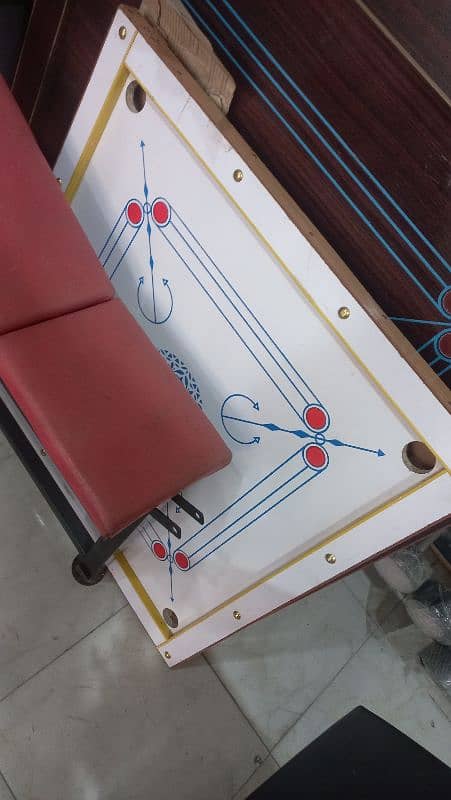 lasani carrom board carom board karun bord ludo monopoly wooden mdf 4