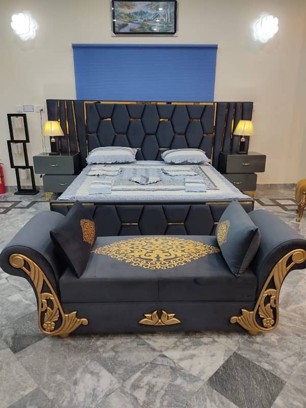 king size bed 35000 1