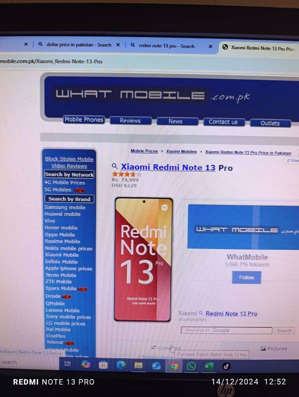 xomi note 13 pro just like a new 0