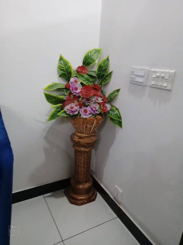 big ceramic flower vase ( guldan ) 2