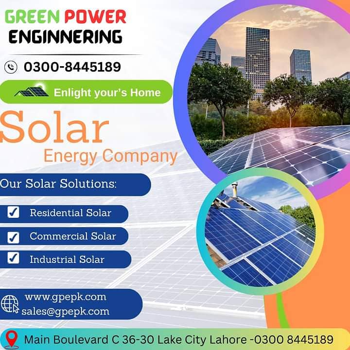 Solar panels/ Solar plates/ Solar energy/ Solar System 2