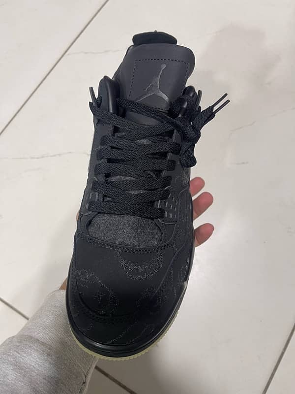 Nike Air Jordan 4 Kaws Black 0