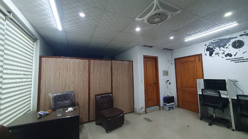 Area 350 square Feet Brand New Corporation Office Available For Rent in Main Boulevard Road Gulberg 3 Lahore 6