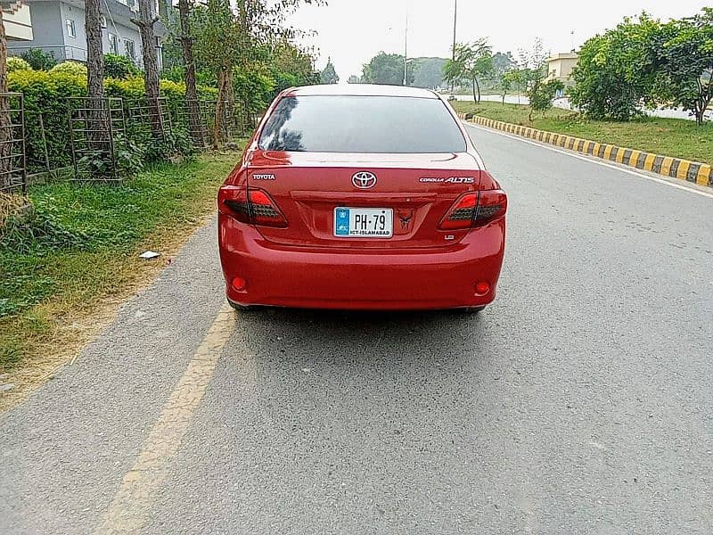 altis auto 2009 model Islamabad number 3