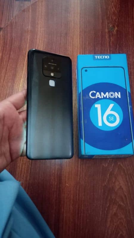 tecno camon 16se 6/128 with box 2