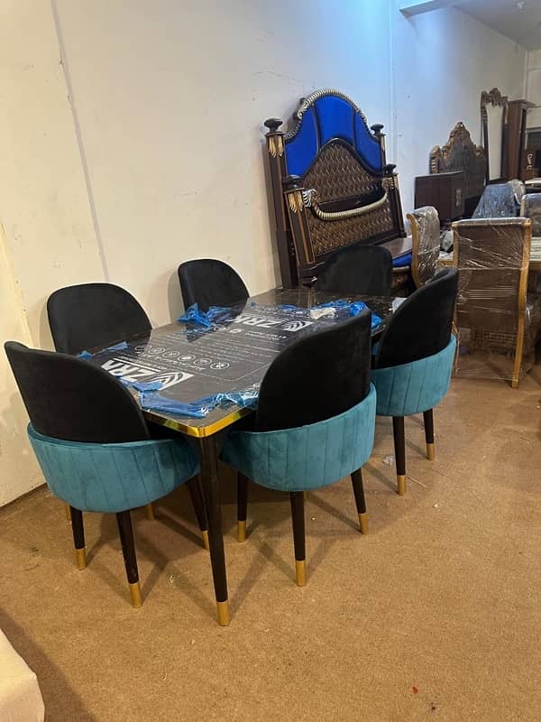 wooden dining table \ 6chairs Dinnig table \ Dinnig table \ Dinning 5