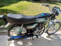 honda 125 10/10 condition with gold number islmabd +dual material ….