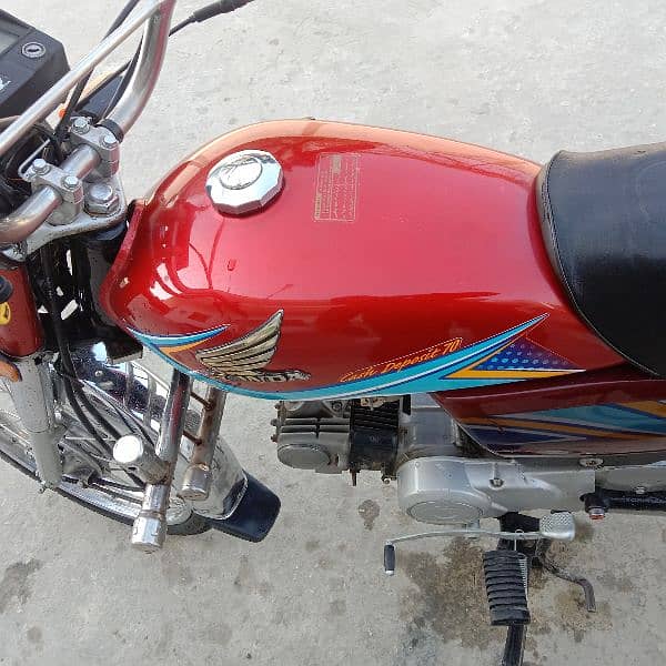 Honda CD 70 mdl 18/19 khushab nmbr for sell 1