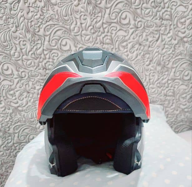 Jiekai 912 red color DOT helmet 7