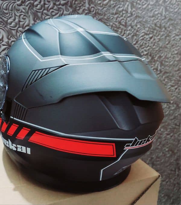 Jiekai 912 red color DOT helmet 10