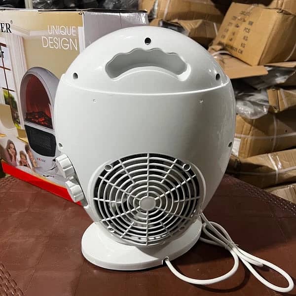 3D Simulation Flame Electric Fan Heater - High Quality 5