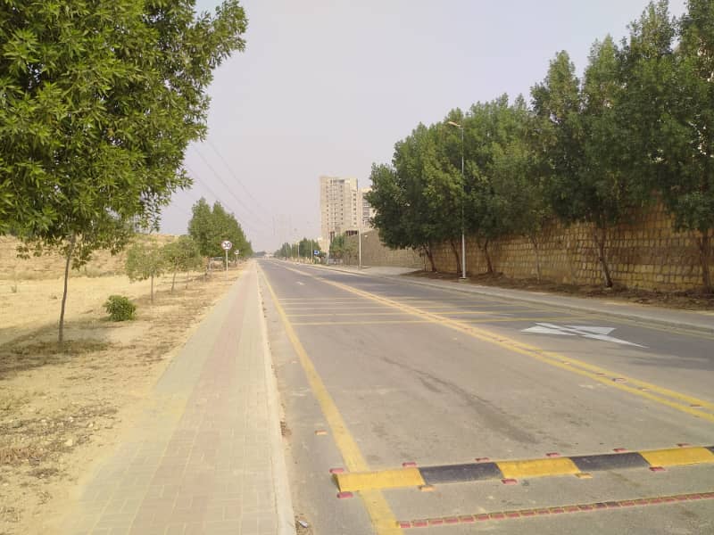 Precinct 1 Prime Location Residential Plot in populated precinct near Ginsoy Bahria Town Karachi 6