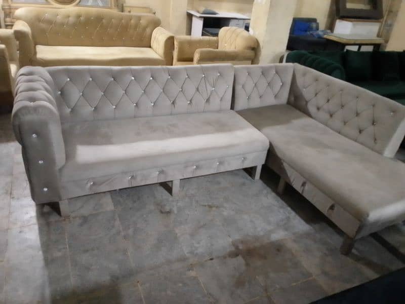 L shape sofa \ /5 seater sofa \Sofa set // wooden sofa \ sofa for sale 1