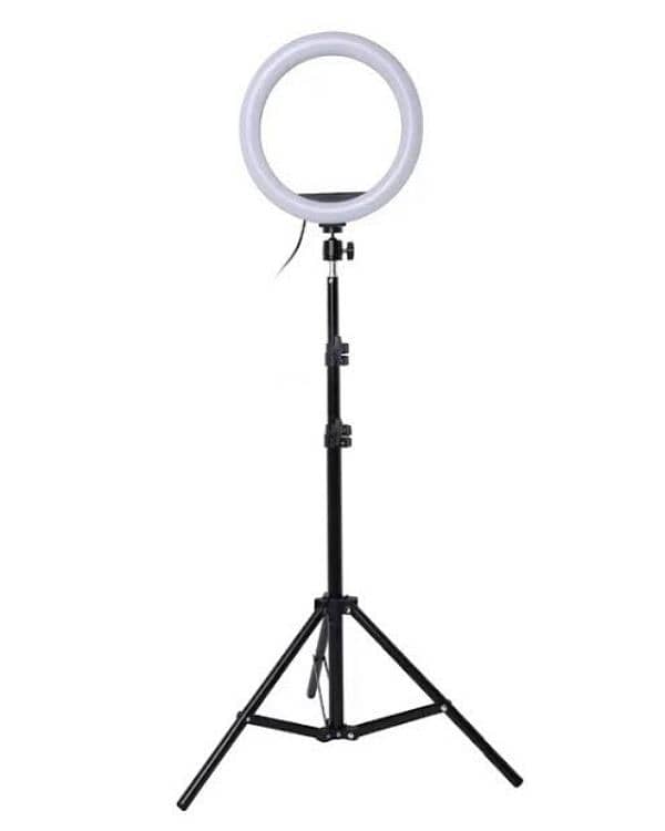 26 cm Ring Light With 7. ft Tripod Stand 1