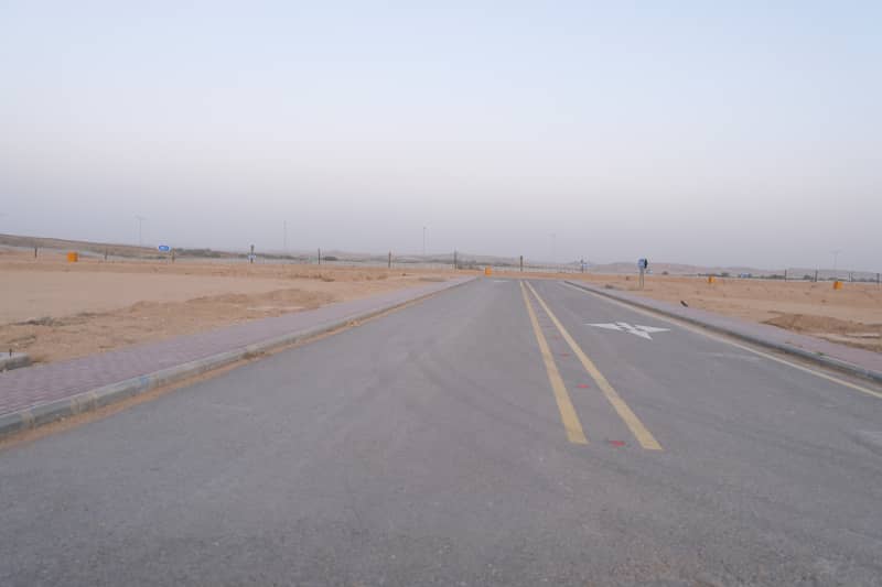 Precinct 34 Residential plot of 250 Sq. Yards near Rafi Cricket Stadium Bahria Town Karachi 5