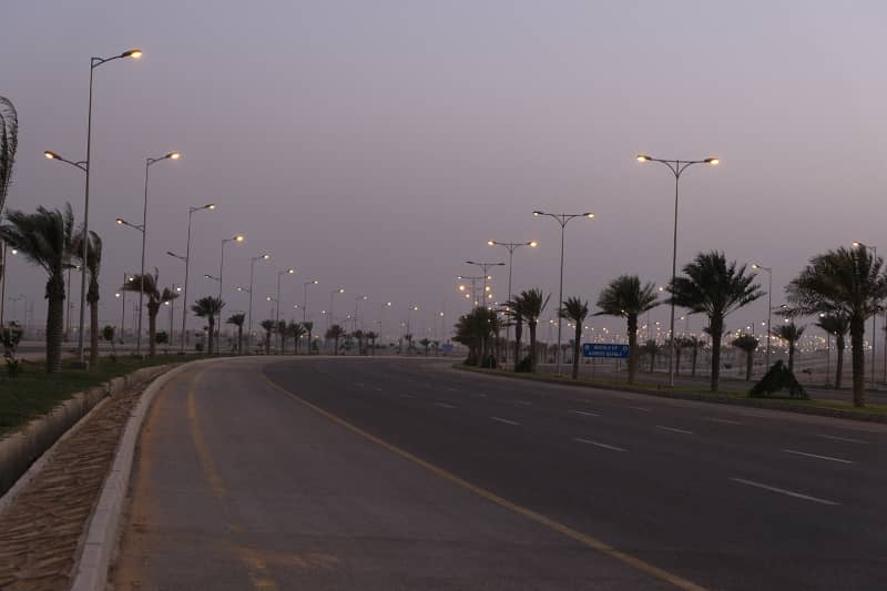 Precinct 34 Residential plot of 250 Sq. Yards near Rafi Cricket Stadium Bahria Town Karachi 6