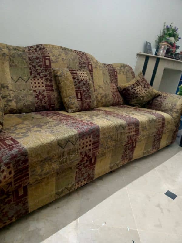 5 seater used sofa set for sale 1