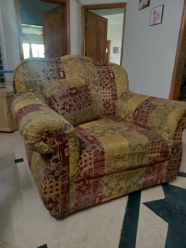 5 seater used sofa set for sale 2